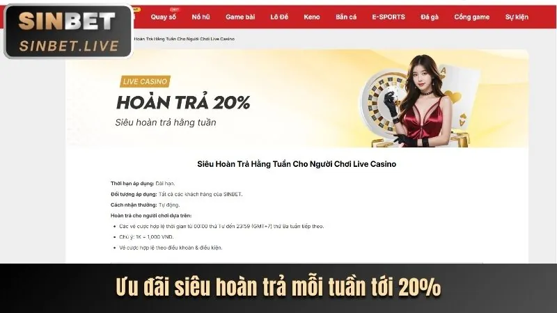 Khuyến mãi hoàn trả cược az88